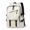 Sac à Dos Urbain Noir Minimaliste