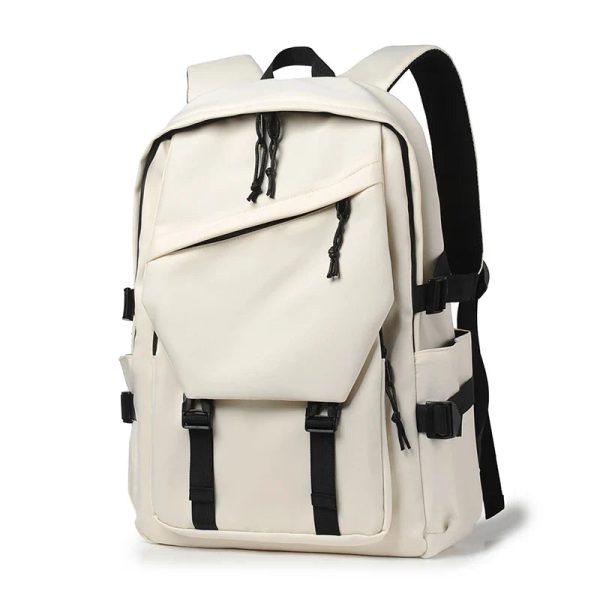 Sac à Dos Urbain Noir Minimaliste