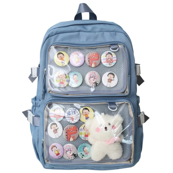 Sd735968ecde74344be14b7748d83bc23Z.webp Sac à dos transparent style Kawaii japonais