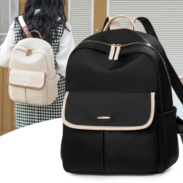 Sac à dos en nylon grande capacité pour femme