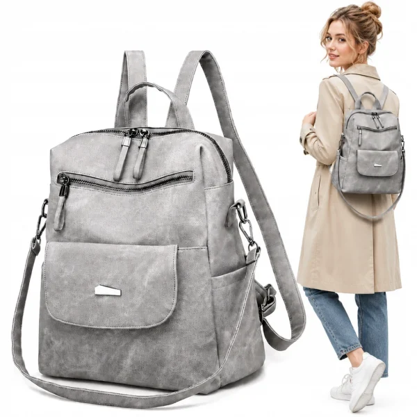 Sac à dos pour femme style vintage en cuir