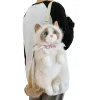 Sea0f3bf9b33c4588b47c6d667cbbeca4A.webp Sac à dos chat en peluche ,d'animal réaliste