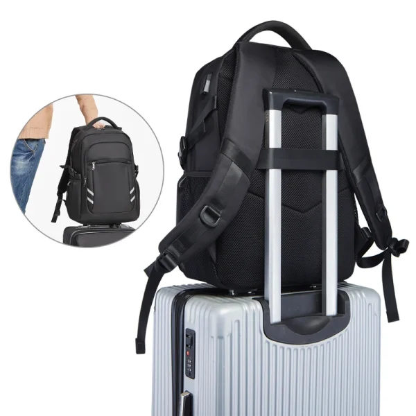 Sef1c5cf87d55478b999f118ca789a5f2O.webp Nouveau sac à dos de voyage imperméable pour homme