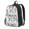 Sf264f1fbbc6c4dd186c5d65de34a8bc6A.webp Sac à dos Invader Zim (motif Gir/Dib) – Tendance, spacieux