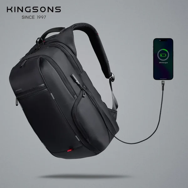 Sac à dos Kingsons pour homme (15 ou 17 pouces)