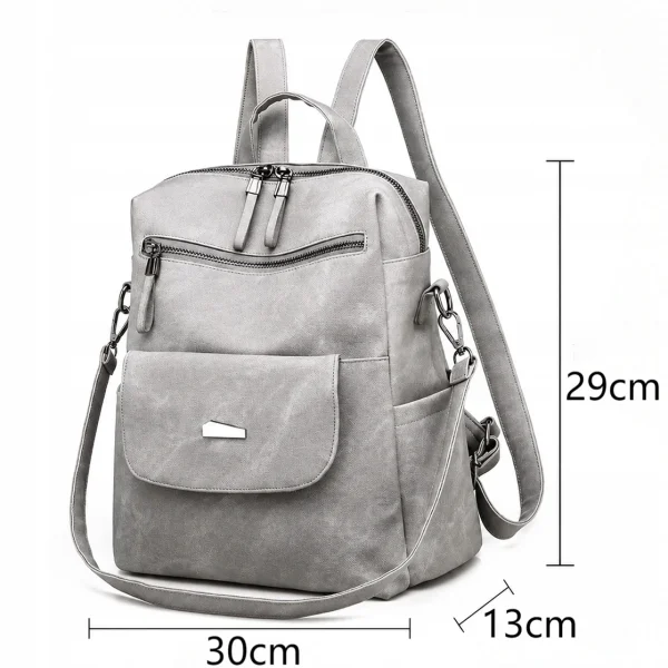 Sac à dos pour femme style vintage en cuir