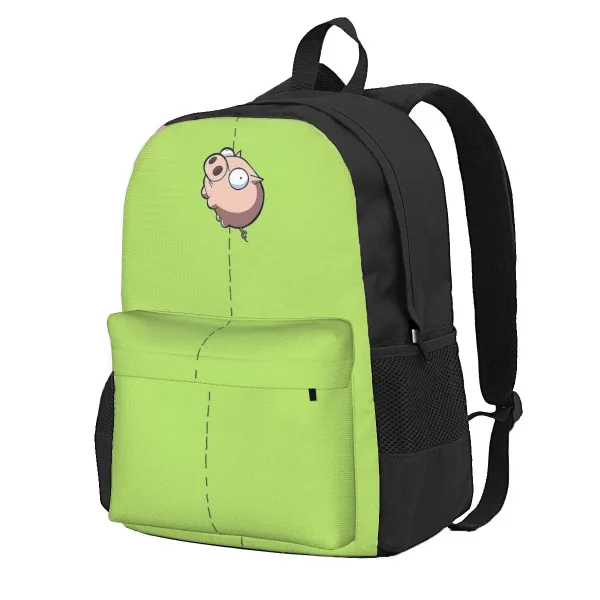 Sff413a1d98d441989fa203b96529df074.webp Sac à dos Invader Zim (motif Gir/Dib) – Tendance, spacieux