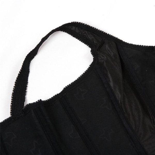 bretelle-de-corset.jpg Corset Femme à bretelles Noir