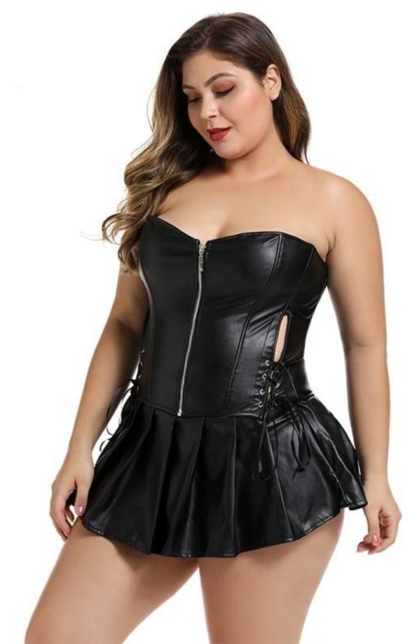 corset-6XL-femme.jpg Corset Dentelle <br> Grande Taille