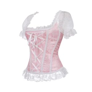 Ancien Corset Rose