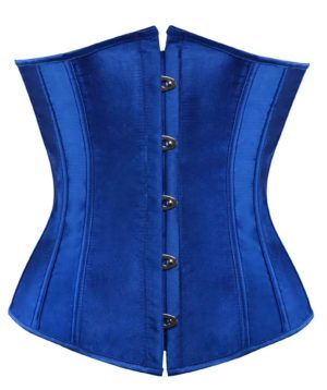 Corset Bleu Électrique