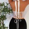 Corset Bustier avec laçage
