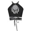 Corset Bustier blanc et noir