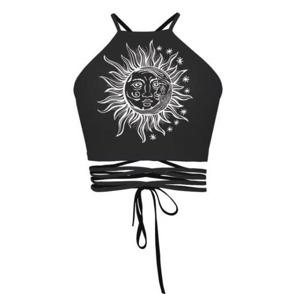 Corset Bustier blanc et noir