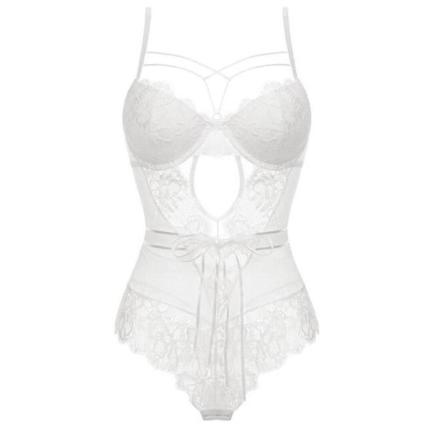 corset-bustier-en-dentelle-blanche.jpg Corset Dentelle <br> Bustier Blanc