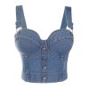 Corset Bustier en jean