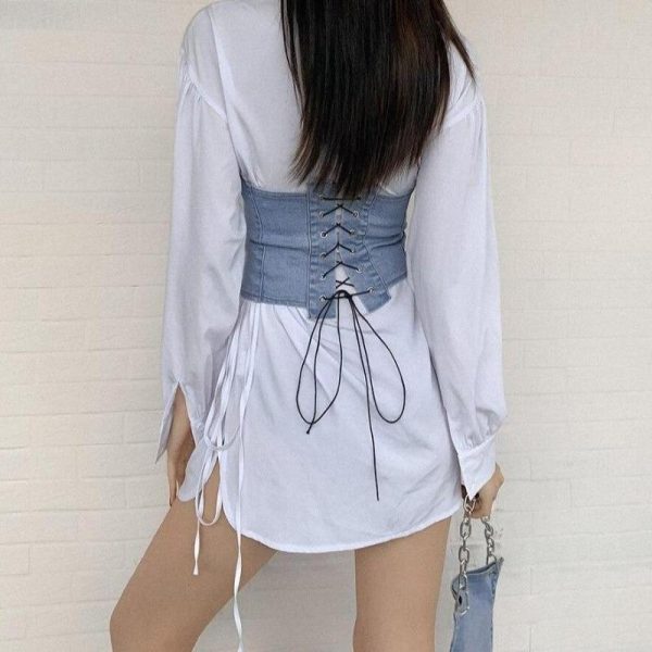 corset-bustier-lacet-dos.jpg Corset Bustier Avec Lacet