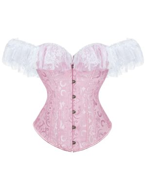 Corset Bustier Rose