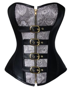 Corset Cuir Lacet