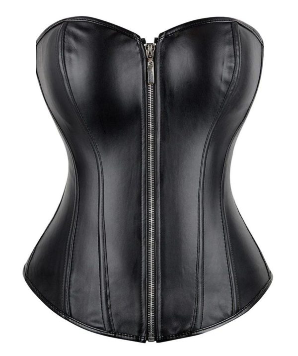 corset-cuir-noir-femme.jpg Corset Cuir Noir Femme