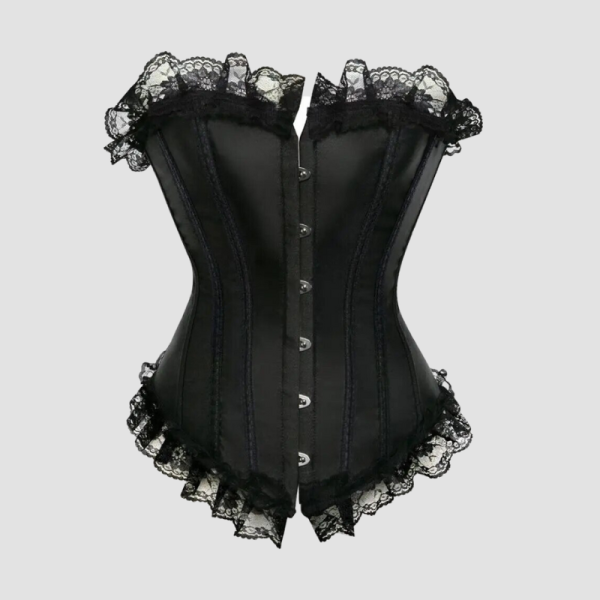 corset-dentelle-en-satin-noir.png Corset Dentelle En Satin