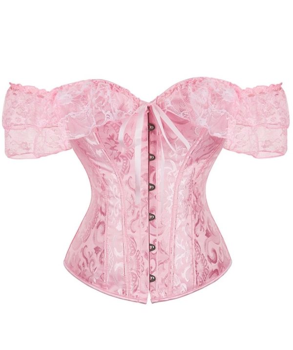 corset-dentelle-rose.jpg Corset Dentelle Rose