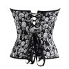 Corset Femme Tête de Mort