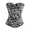 Corset Femme Tête de Mort