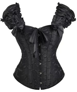 Corset Noir Lacet Femme