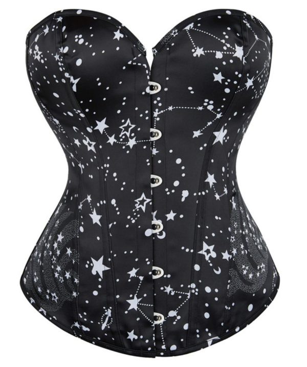 Corset Noir Paillettes