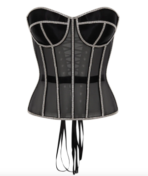 Corset Noir Soirée