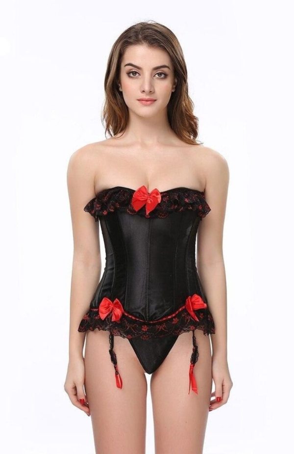 corset-sexy-jarretelles.jpg Corset Porte-jarretelles <br> Noir & sexy