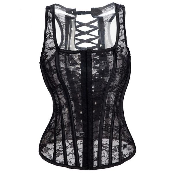 corset-vinatge-noir-saint-valentin.jpg Corset Vintage <br> Saint Valentin rouge