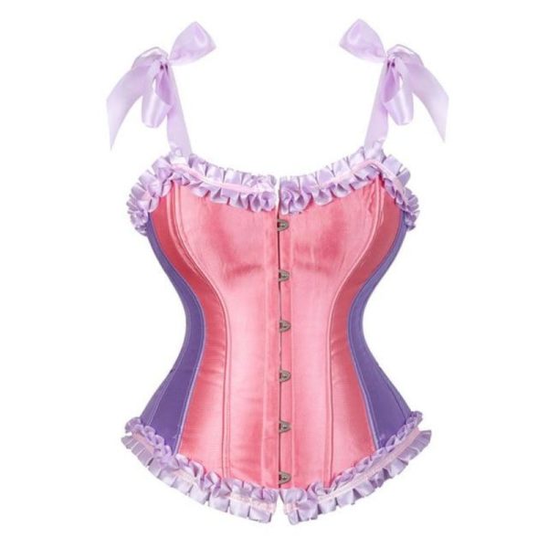 corset-vintage-de-couleur-rose.jpg Corset Vintage <br> Rose