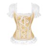 corset-vintage-jaune-blanc.jpg Corset Vintage <br> Jaune