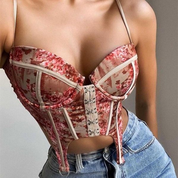 Corset Bustier Red