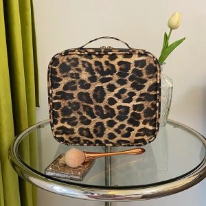 Grand Vanity Case Rigide - Léopard