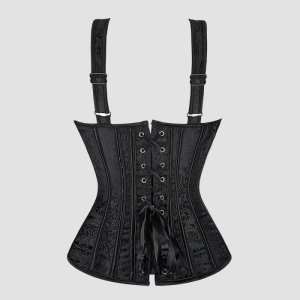 lacet-corset-couleur-noir-pour-femme.png Corset Femme L'élégance du Noir