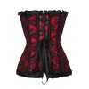 lacet-corset-femme-rouge-prix-bas.jpg Corset Femme Dentelle Rouge et Noir