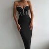 longue-robe-corset-bustier-noire.jpg Robe Longue <br> Corset Bustier