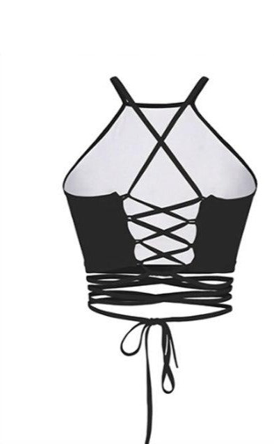 Corset Bustier blanc et noir