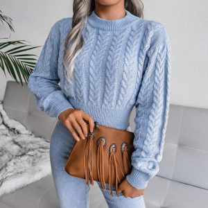 Pull Court <br> Effet Corset