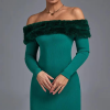robe-bustier-courte-verte.png Robe Bustier Courte évasée verte