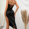 robe-bustier-longue-noire.png Robe Bustier Longue Noire