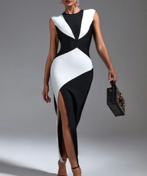 Robe Chemise Blanche Avec Corset Noir