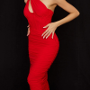 robe-corset-midi-rouge.png Robe Corset Midi Rouge