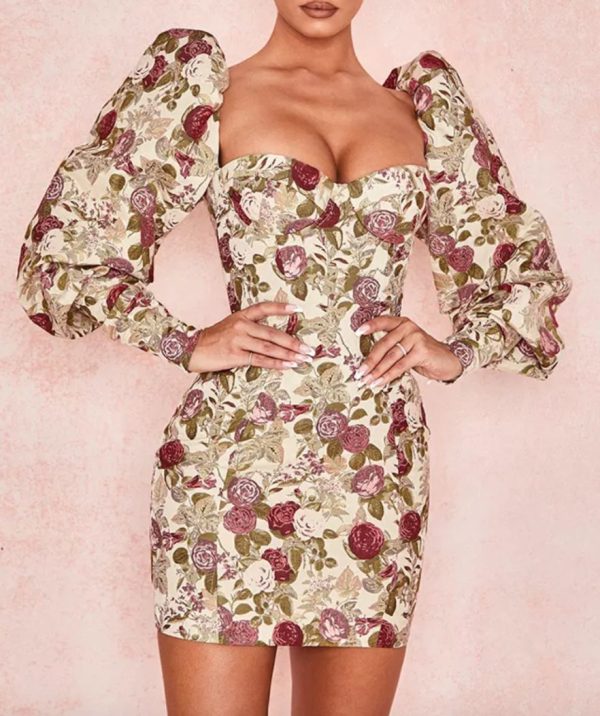 Robe Corset Vintage Florale
