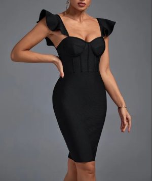 Robe Courte Style Corset