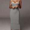 Robe longue <br> corset bustier noir