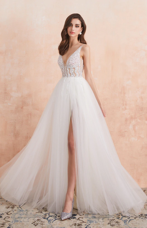 robe-mariee-corset-transparent.png Robe de Mariée <br> Corset Transparent